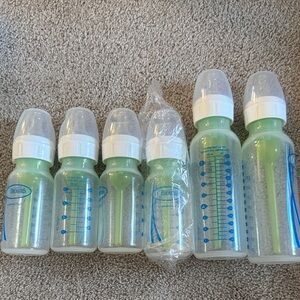 Dr. Browns Anti-Colic Natural Flow Green Baby Bottle Set - Assorted Sizes